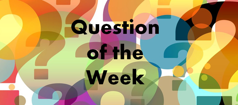 Question of the week banner by Perfect Layout Digital Marketing