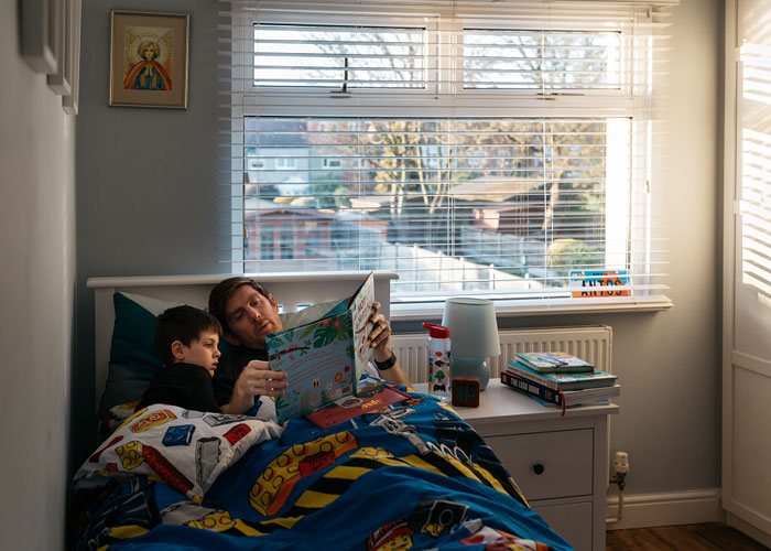 Project 365 - Bedtime reading by Alina Clark Photography