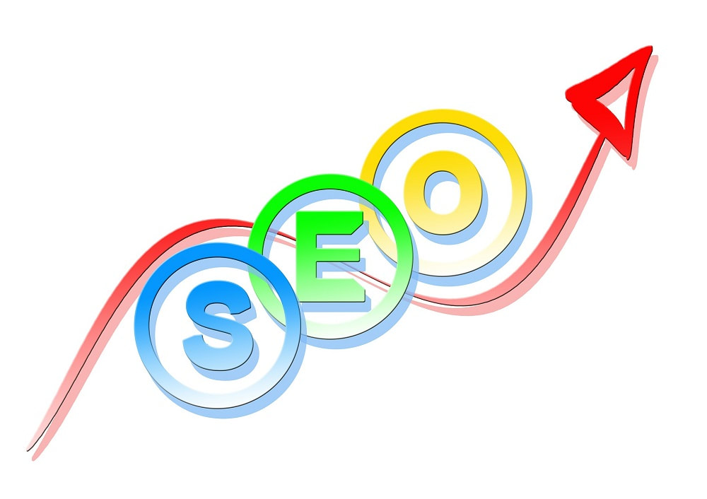 colourful image of the letters seo that stands for search engine optimisation