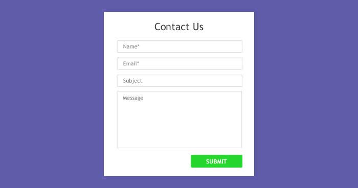 Using Contact Forms to improve conversion rates